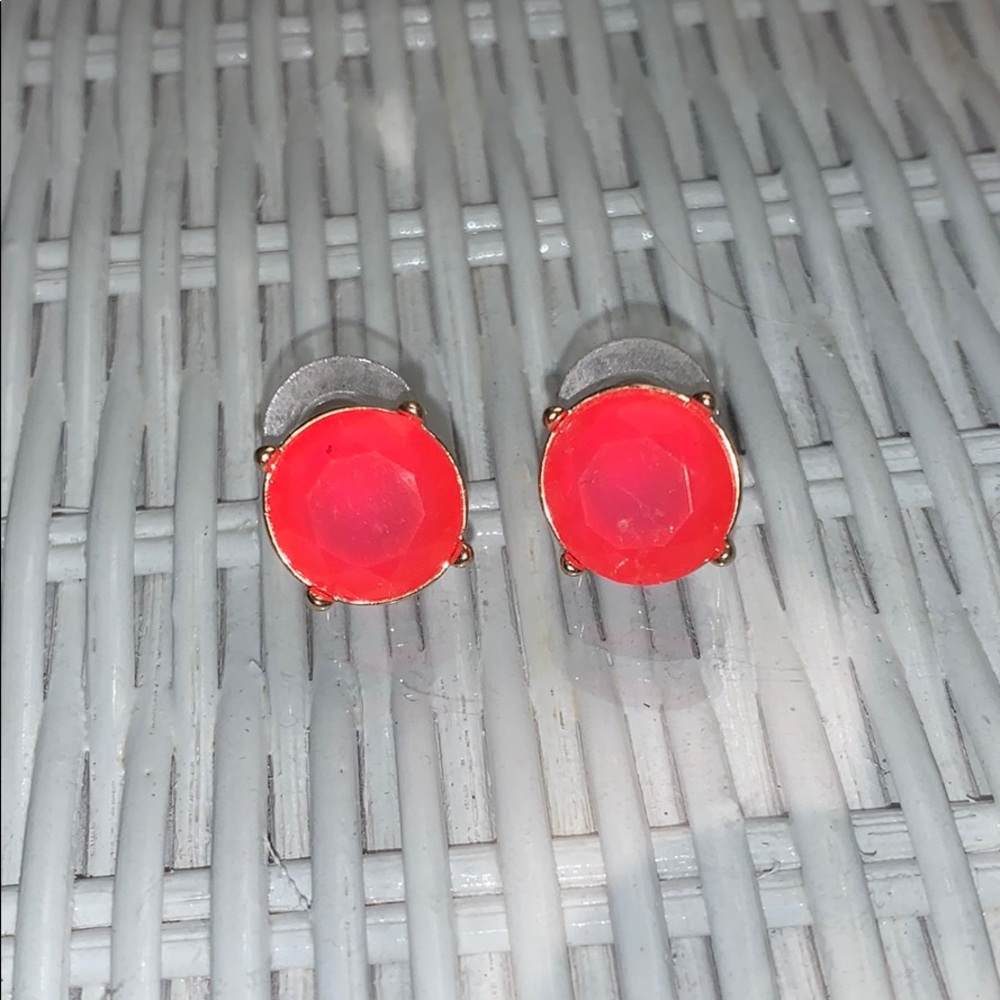 Pink earrings